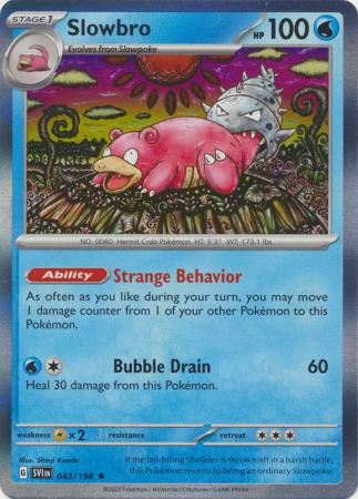 Slowbro - 043/198 - Holo Rare