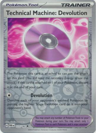 Technical Machine: Devolution - 177/182 - Uncommon Reverse Holo