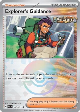 Explorer's Guidance - 107/131 - Uncommon Pokeball Reverse Holo (Español)