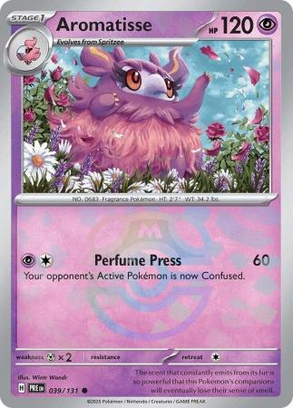 Aromatisse - 039/131 - Common Master Ball Reverse Holo (Español)