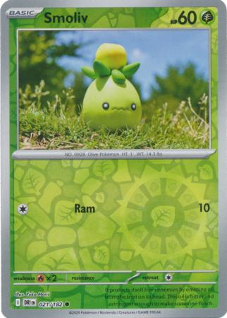 Smoliv - 021/182 - Common Reverse Holo (Español LA)