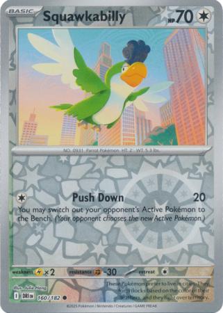 Squawkabilly - 160/182 - Common Reverse Holo (Español LA)