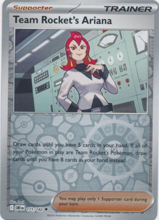 Team Rocket's Ariana - 171/182 - Uncommon Reverse Holo