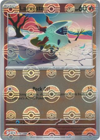 Larvesta (Poke Ball Pattern) - 015/086 - Common Reverse Holo (Español LA)