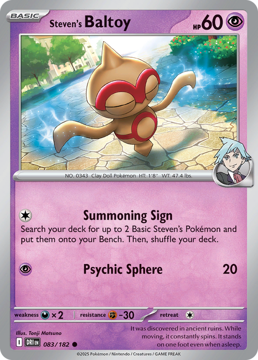 Steven's Baltoy - 083/182 - Common