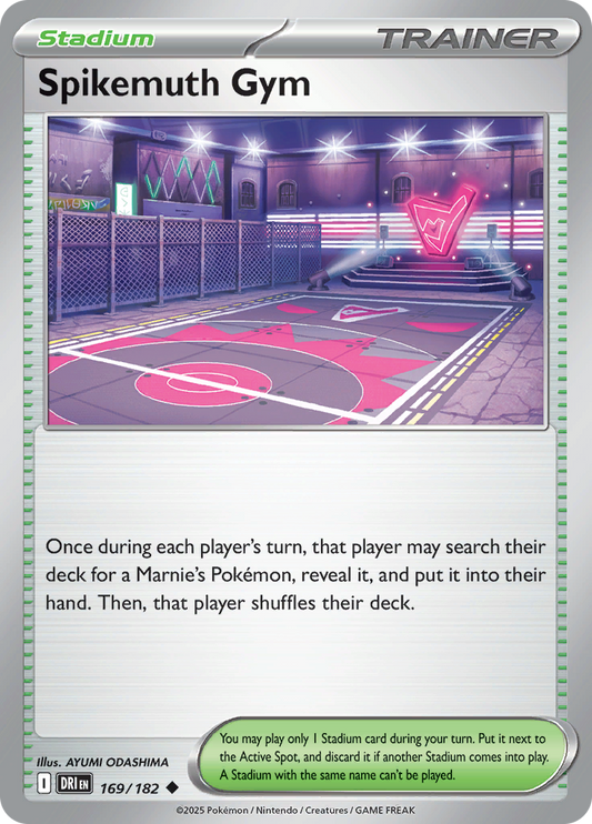 Spikemuth Gym - 169/182 - Uncommon (Español LA)