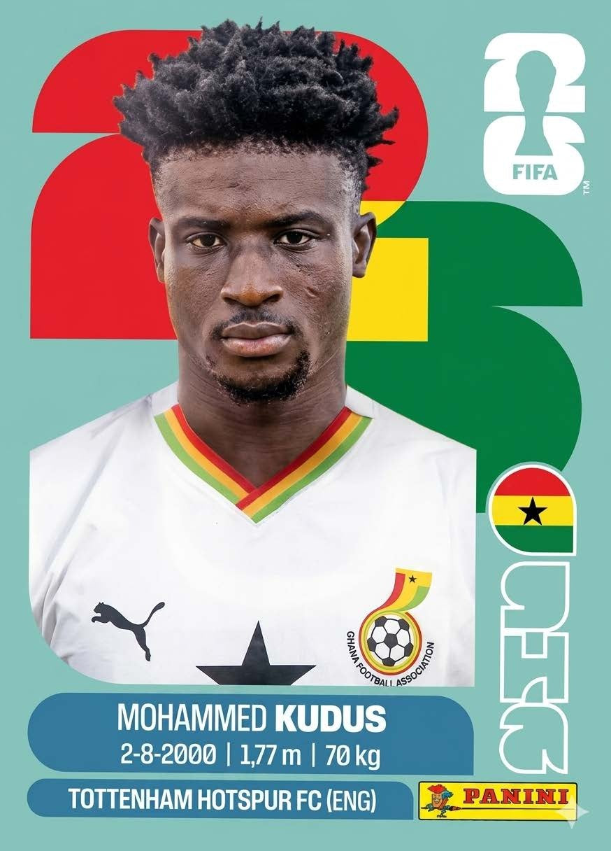 Mohammed Kudus - Ghana - GHA14