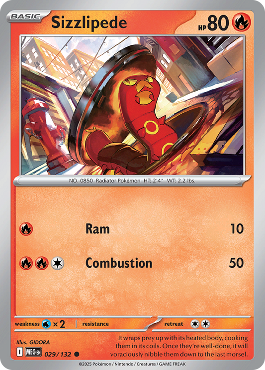 Sizzlipede - 029/132 - Common