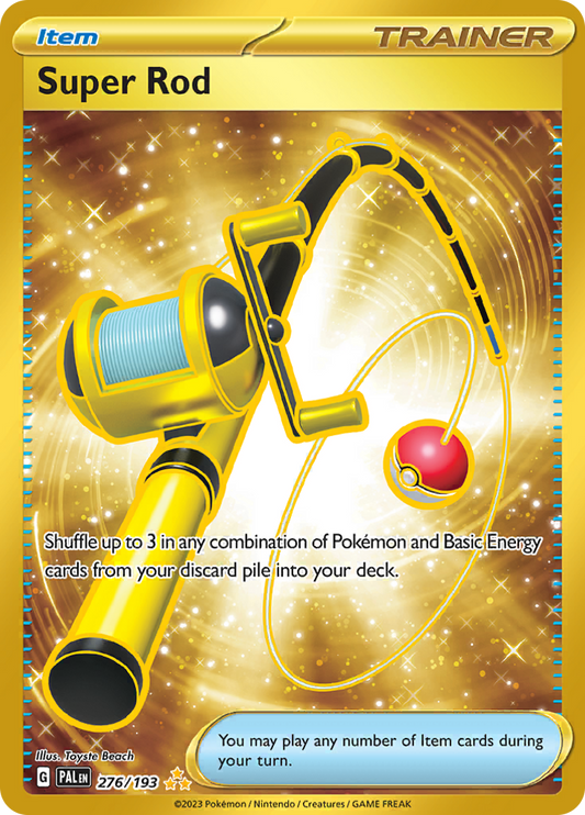 Super Rod - 276/193 - Gold Secret Rare