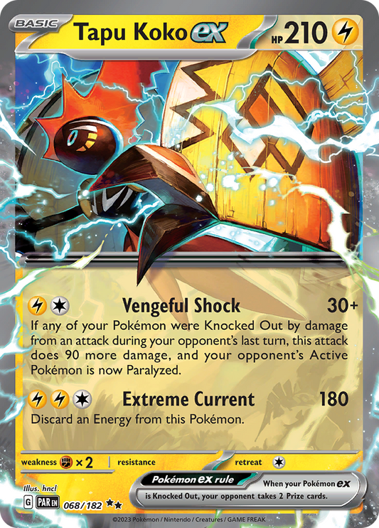 Tapu Koko ex - 068/182 - Ultra Rare (Español)