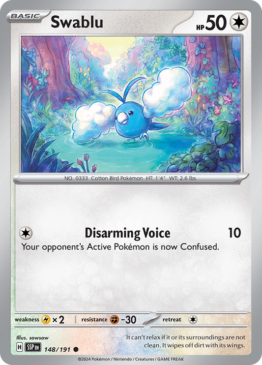 Swablu - 148/191 - Common