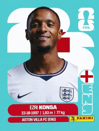 Ezri Konsa - Inglaterra - ENG5