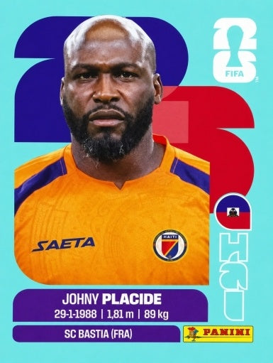 Johny Placide - Haití - HAI2
