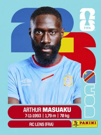 Arthur Masuaku - República Democrática del Congo - COD5