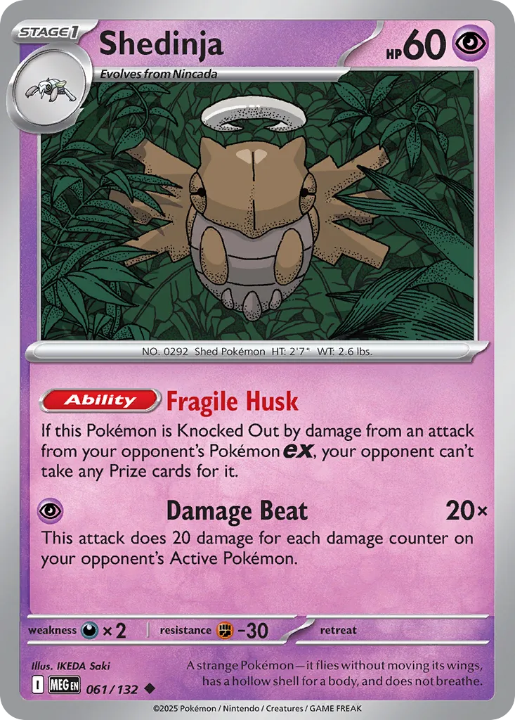 Shedinja - 061/132 - Uncommon