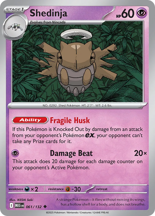 Shedinja - 061/132 - Uncommon