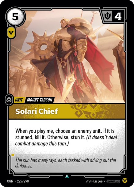 SOLARI CHIEF - OGN-225/298