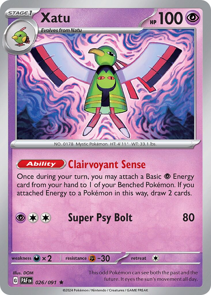 Xatu - 026/091 - Rare
