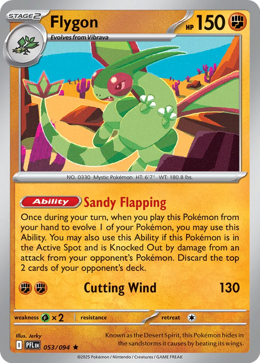 Flygon - 053/094 - Rare