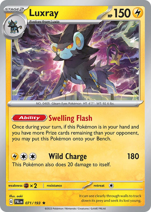 Luxray - 071/193 - Rare
