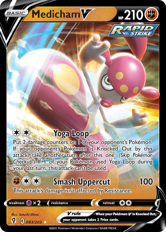 Medicham V - 083/203 - Holo Rare V