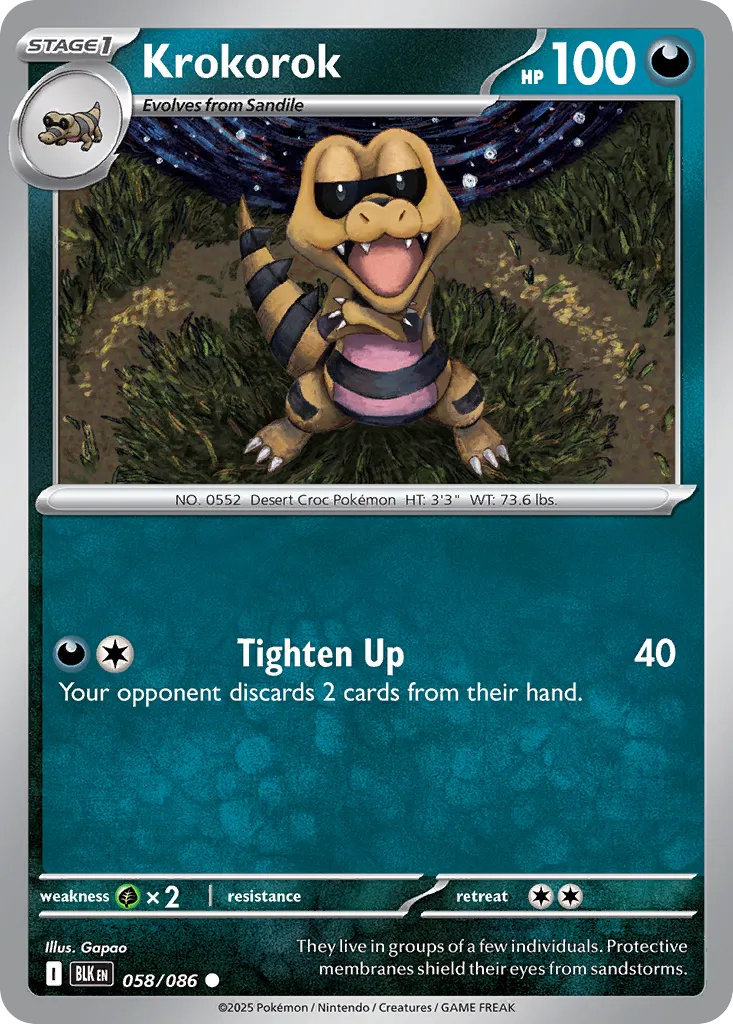 Krokorok - 058/086 - Common