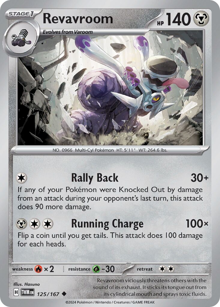 Revavroom - 125/167 - Uncommon