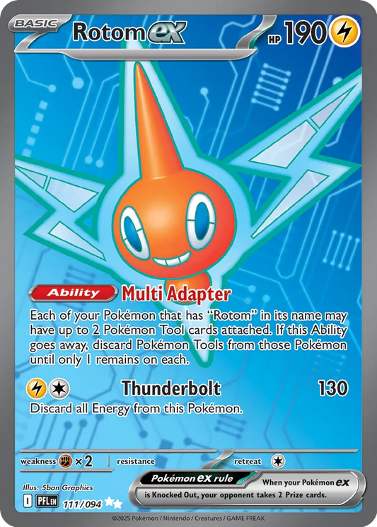Rotom ex - 111/094 - Ultra Rare
