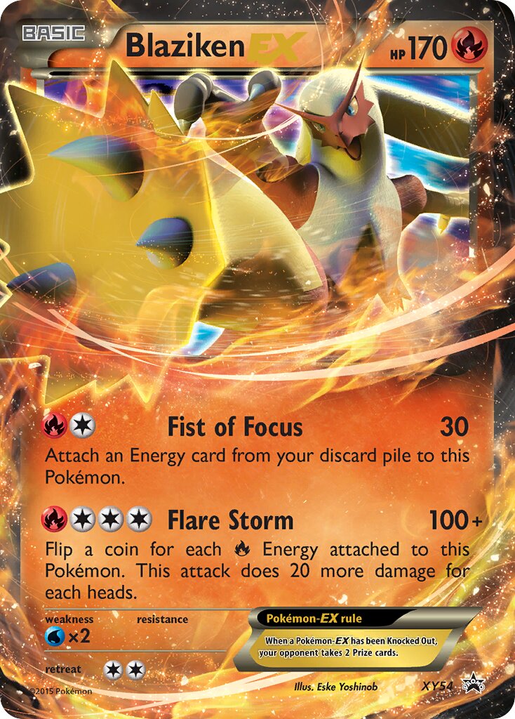 Blaziken-EX - XY54 - Promo