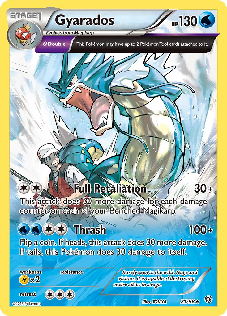 Gyarados - 21/98 - Rare Holo