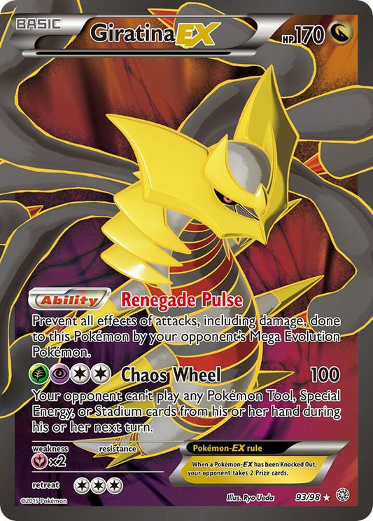 Giratina-EX - 93/98 - Rare Ultra