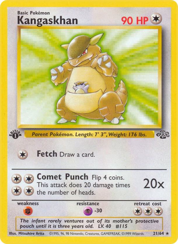 Kangaskhan - 21/64 - Unlimited Rare