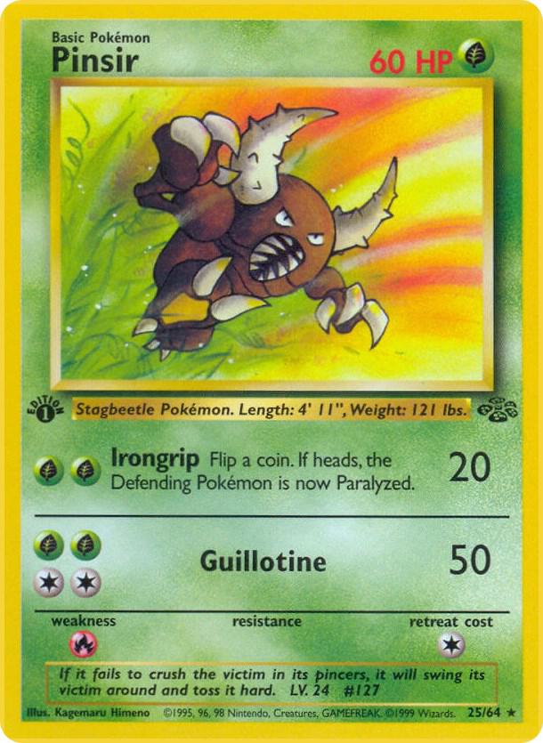 Pinsir - 25/64 - Unlimited Rare
