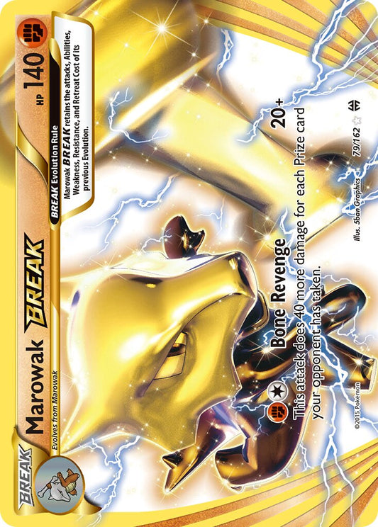 Marowak BREAK - 79/162 - Rare BREAK