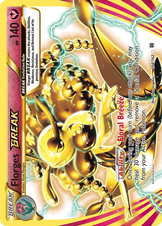 Florges BREAK - 104/162 - Rare BREAK