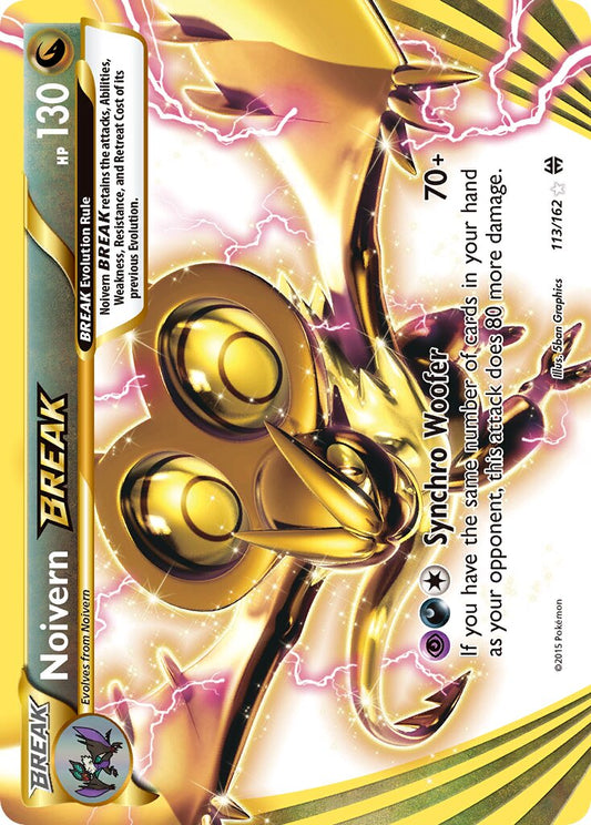 Noivern BREAK - 113/162 - Rare BREAK