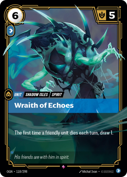 WRAITH OF ECHOES - OGN-118/298 (Foil)