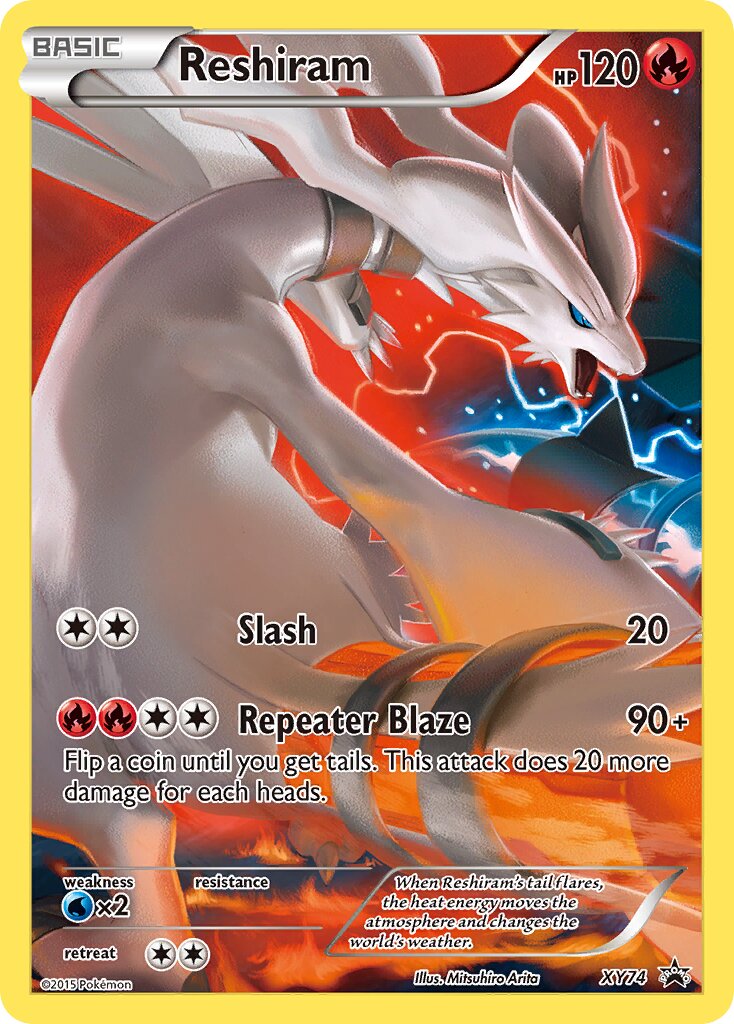 Reshiram - XY74 - Promo