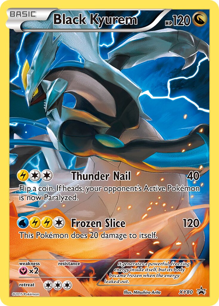 Black Kyurem - XY80 - Promo