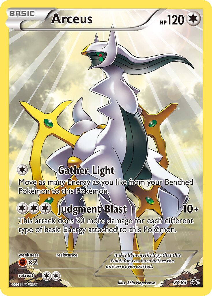 Arceus - XY83 - Promo