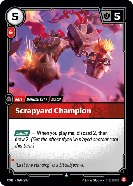 SCRAPYARD CHAMPION - OGN-020/298