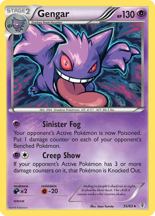 Gengar - 35/83 - Rare Holo