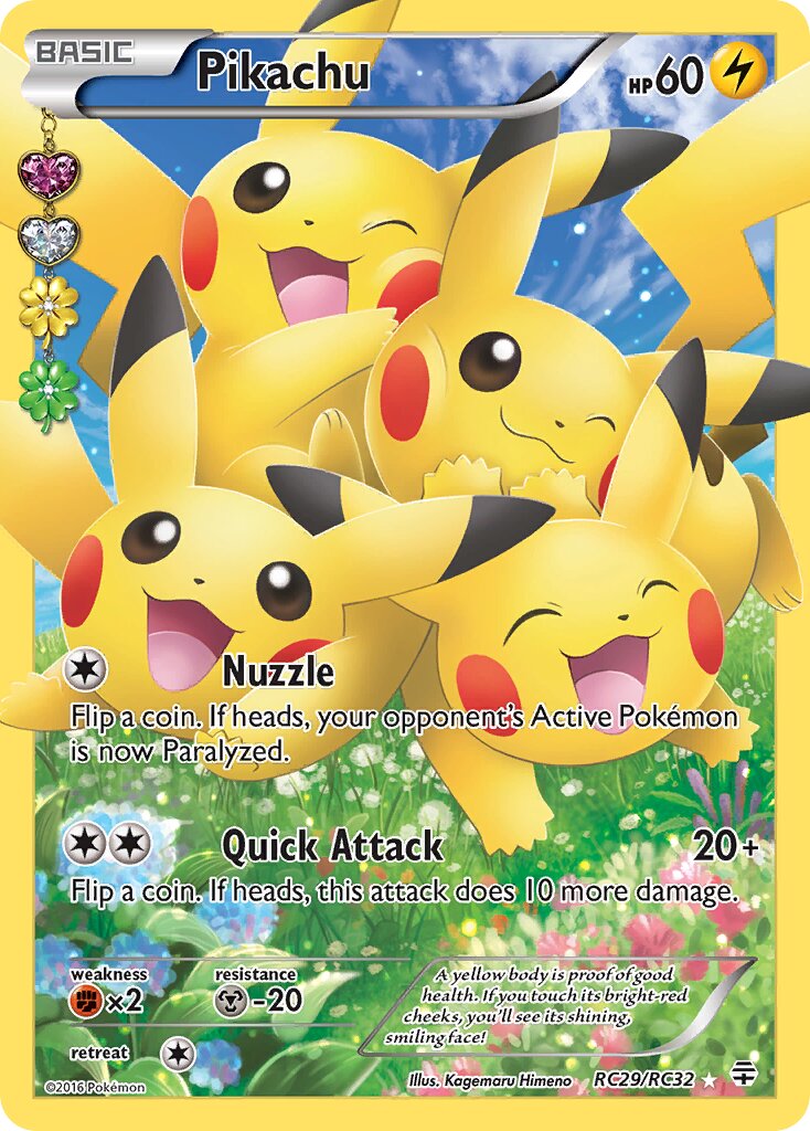 Pikachu - RC29/RC32 - Rare Ultra
