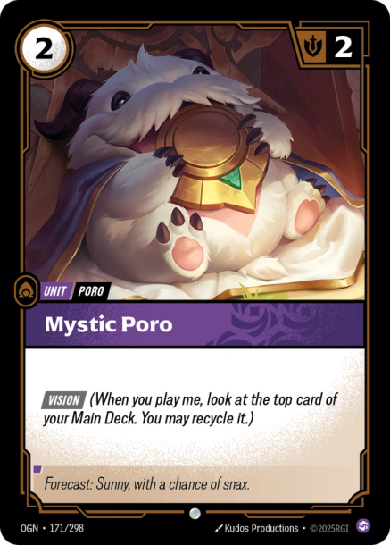MYSTIC PORO - OGN-171/298 (Foil)
