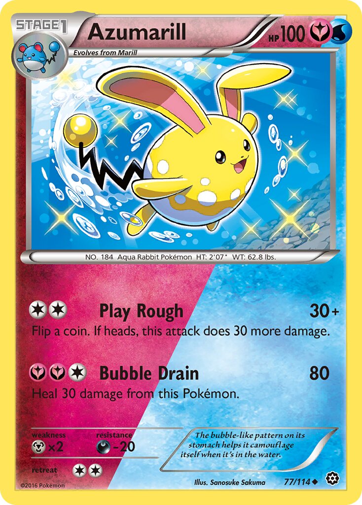 Azumarill - 77/114 - Uncommon