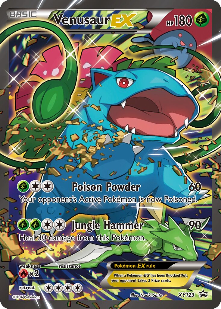 Venusaur-EX - XY123 - Promo