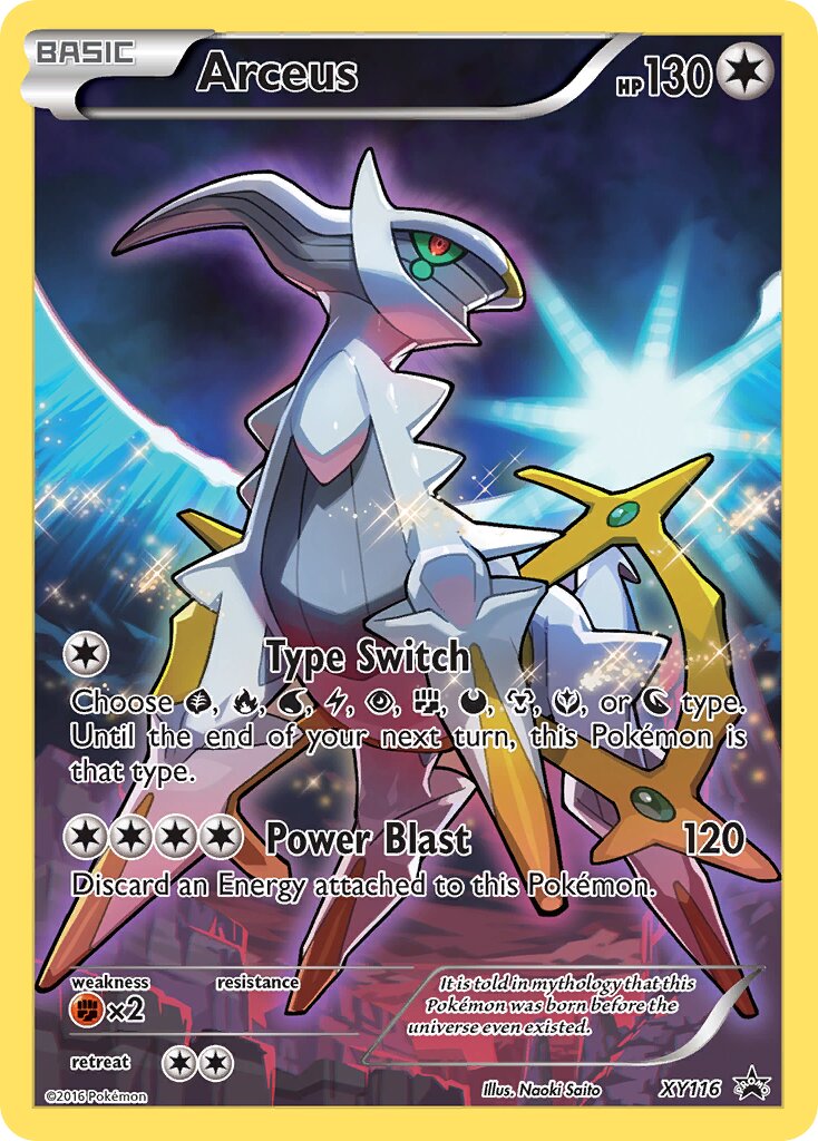 Arceus - XY116 - Promo