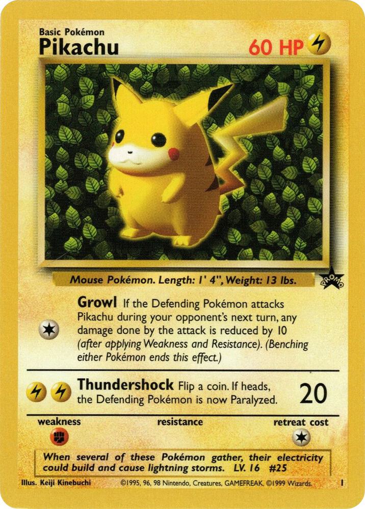 Pikachu - 1 - Promo