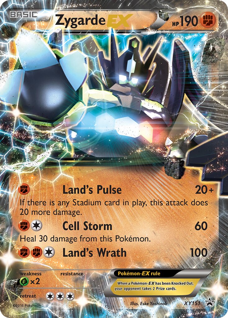 Zygarde-EX - XY151 - Promo