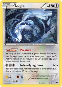 Lugia - 78/124 (XY Fates Collide) - 078/124 - Holo Rare